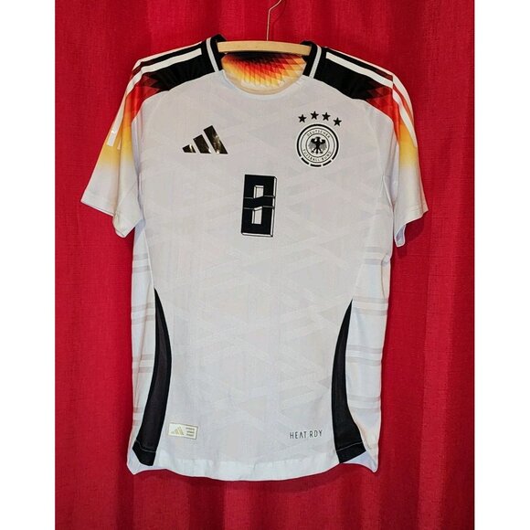 Adidas Germany Team Soccer Jersey 2024 KROOS Slim Fit Medium - Picture 1 of 16